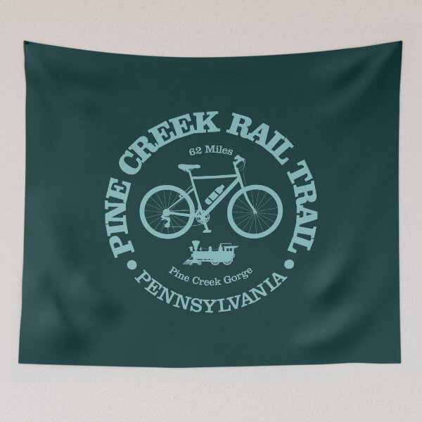 Item preview, Pine Creek Rail Trail (cycling) designed and sold by curranmorgan.