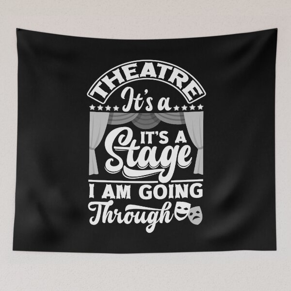 Item preview, Theater Thespian Theatrical Thespianism Its A Stage Pun designed and sold by ShopTheStyle.