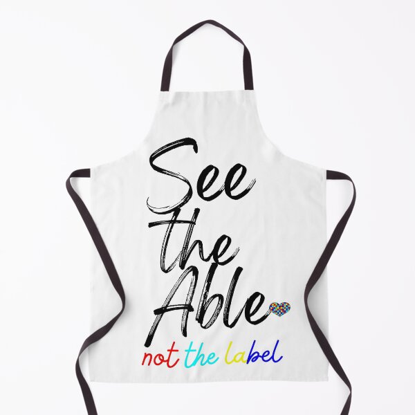 Item preview, See the able not the label (Autism awareness month) designed and sold by Oreo2020 Creations.