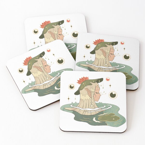 Item preview, Vintage Water Nymph Faecore Sticker designed and sold by loolamae21.