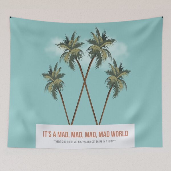Item preview, It's a Mad, Mad, Mad, Mad World - Alternative Movie Poster designed and sold by MoviePosterBoy.