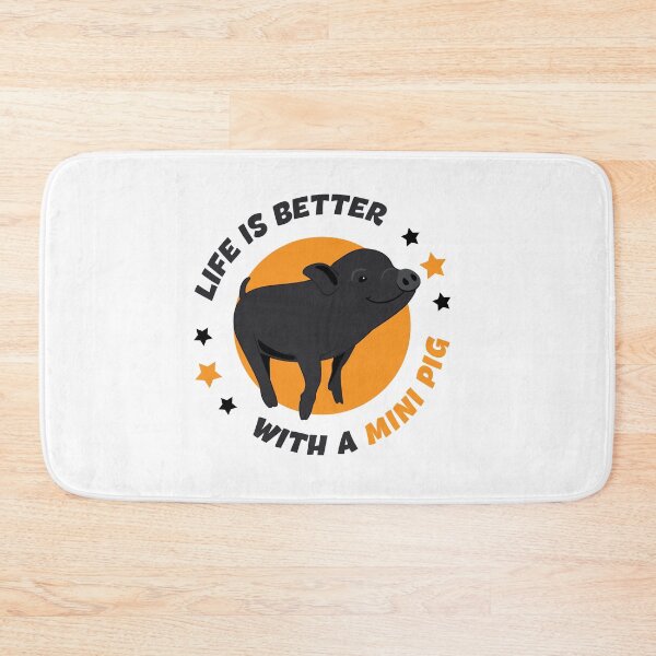 Item preview,  Life Is better With A Black Mini Pig designed and sold by natysik111188.