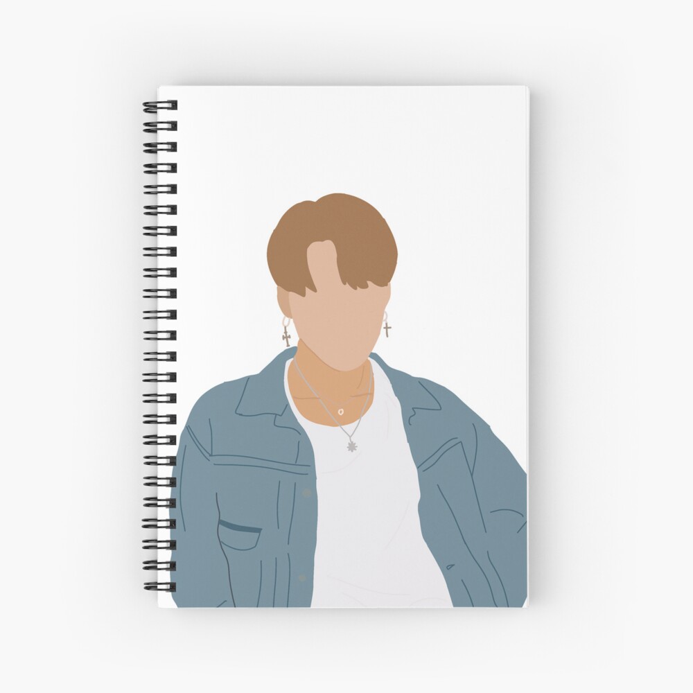 Park Jimin airport fashion  Hardcover Journal for Sale by sibib