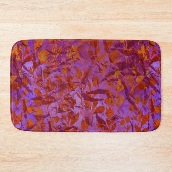 Item preview, Orange And Purple L eaves Pattern designed and sold by Avani01.