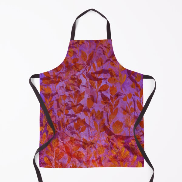 Item preview, Orange And Purple L eaves Pattern designed and sold by Avani01.