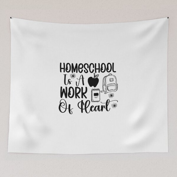 Artikelvorschau, Homeschool ist eine Herzensangelegenheit | stolze Homeschool-Mama entworfen und verkauft von teez4dayz.