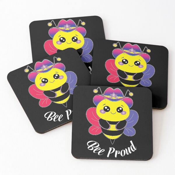 Item preview, bisexual pride day bee proud, cute bi bee designed and sold by XXgooddeedXX.