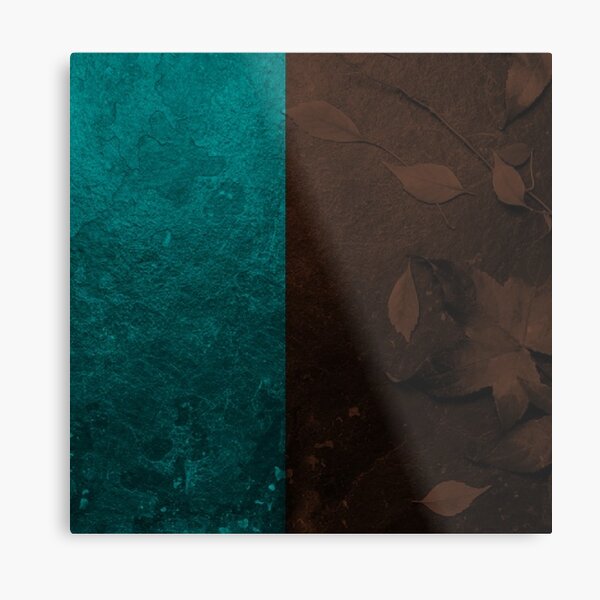 Autumn Leaves in Color Metal Print