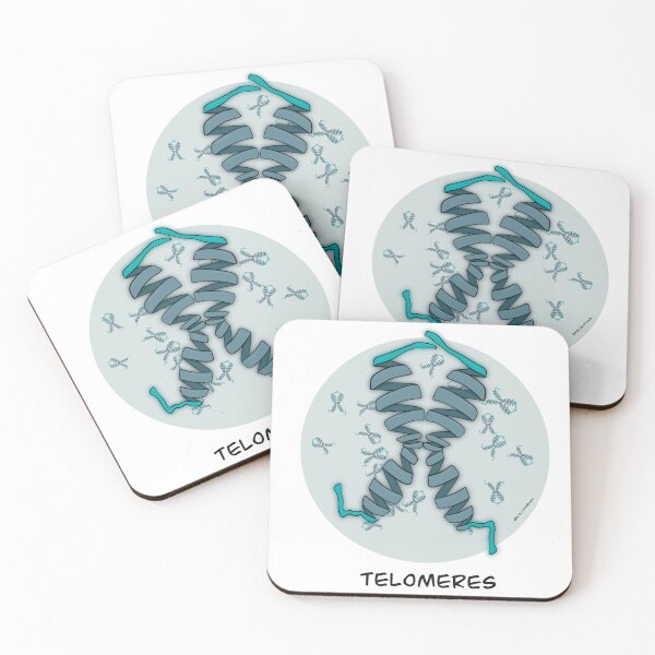 Item preview, DNA telomeres designed and sold by BiologyDrawn.