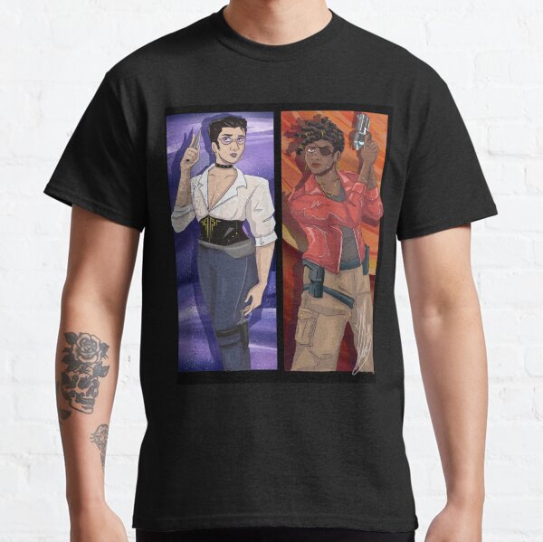 Space Criminals (Peter Nureyev and Juno Steel) Classic T-Shirt