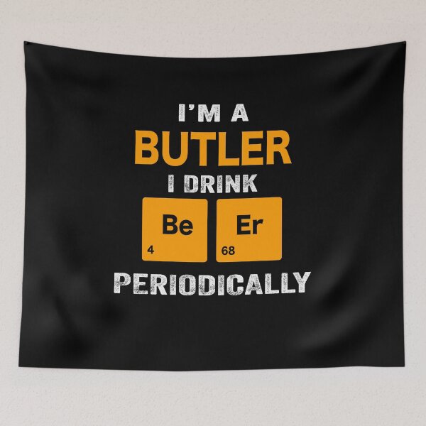 Item preview, butler Father Dad T-shirt gift for father's Day butler Dad Father's Day, butler Dad Hudband Christmas Gift designed and sold by xlnv.