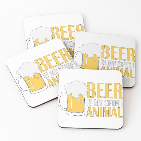 Item preview, Beer is my Sprit animal Beer Party Art Design Happy Apparel Essential Inspiration Joy Mood  Beer Squad designed and sold by DesignByHeartUK.