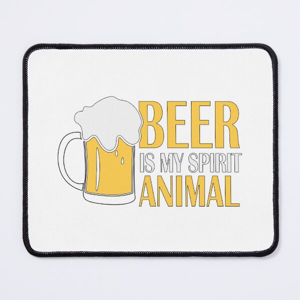 Item preview, Beer is my Sprit animal Beer Party Art Design Happy Apparel Essential Inspiration Joy Mood Beer Squad designed and sold by DesignByHeartUK.