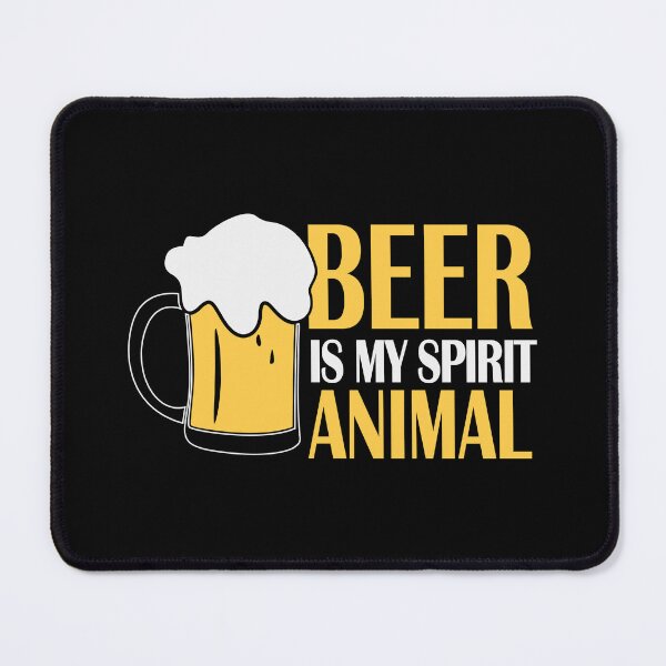Item preview, Beer is my Sprit animal Beer Party Art Design Happy Apparel Essential Inspiration Joy Mood Beer Squad designed and sold by DesignByHeartUK.