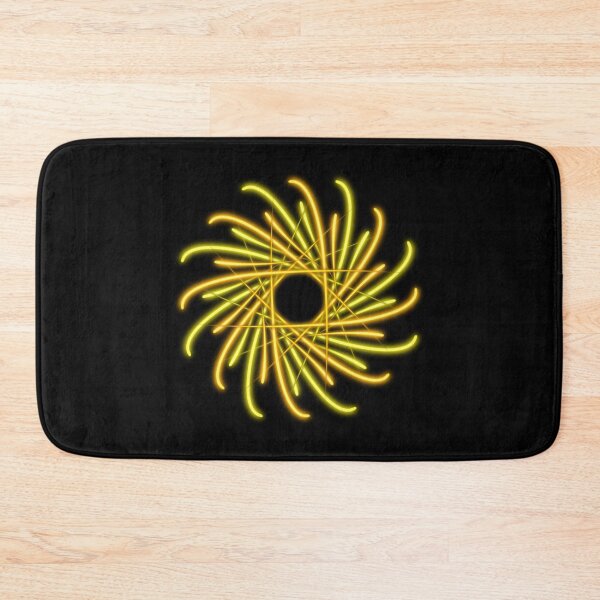 Item preview, Bright sun, abstract art designed and sold by Meo Design.