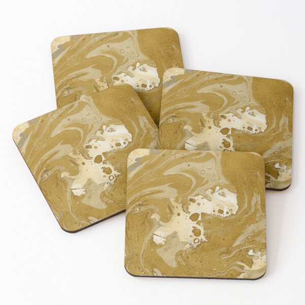 Item preview, Gold marble design designed and sold by Barbaratemplate.