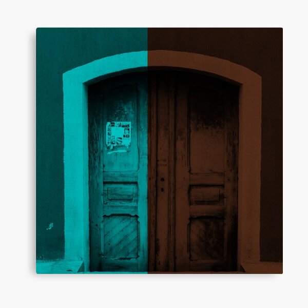 Double Door Canvas Print