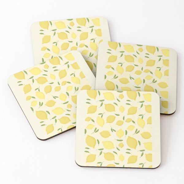 Item preview, Lemon illustration pattern (colour palette, color palete) designed and sold by Sanaura.
