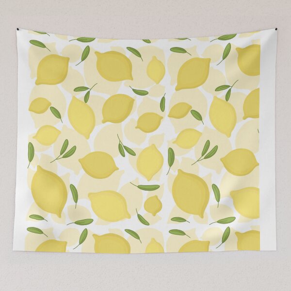 Item preview, Lemon illustration pattern (colour palette, color palete) designed and sold by Sanaura.