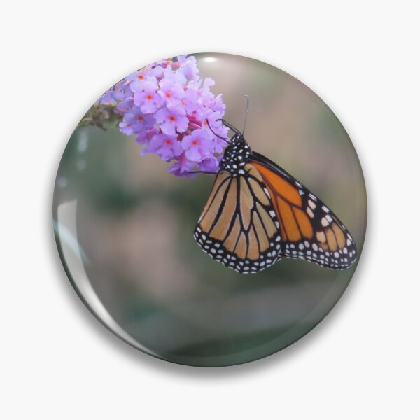 Item preview, Monarch on a butterfly bush designed and sold by DEHeadHugger.