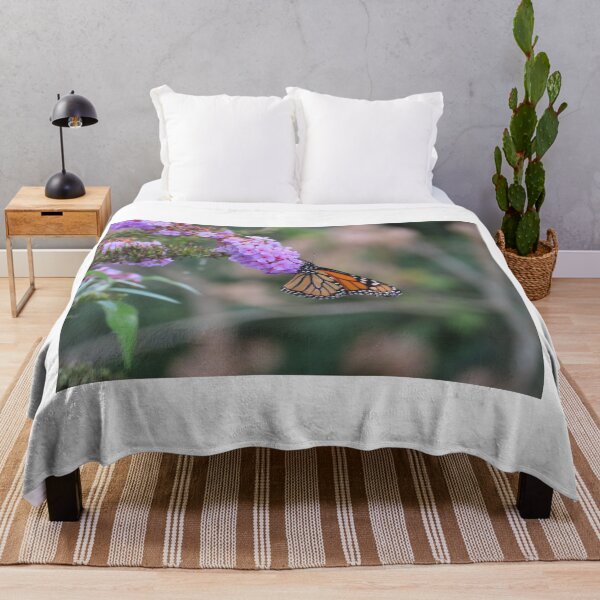 Item preview, Monarch on a butterfly bush designed and sold by DEHeadHugger.