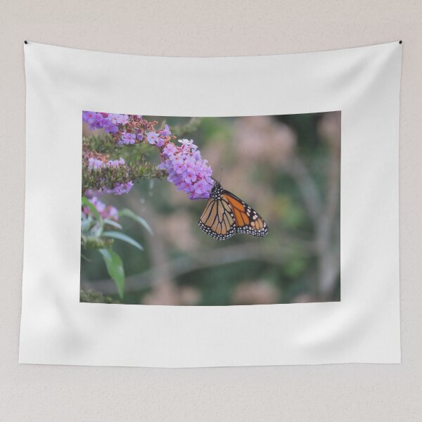 Item preview, Monarch on a butterfly bush designed and sold by DEHeadHugger.
