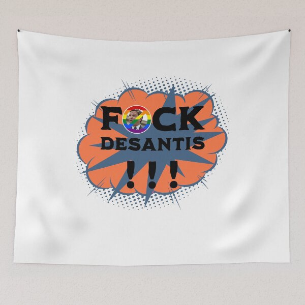 Item preview, F*ck Desantis designed and sold by VibenGraphics.