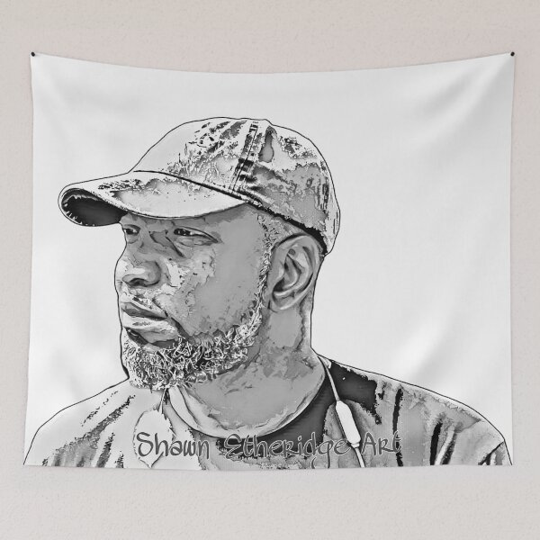 Item preview, Shawn Etheridge Art  dad hat black/white  designed and sold by Shawn  Etheridge.