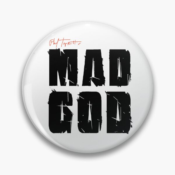 Item preview, MAD GOD SIGNATURE LOGO IN CLASSIC BLACK designed and sold by MadGod.