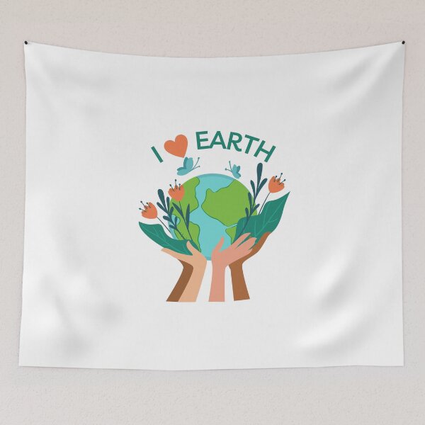 Item preview, I love earth, because it is our present and future designed and sold by huape.
