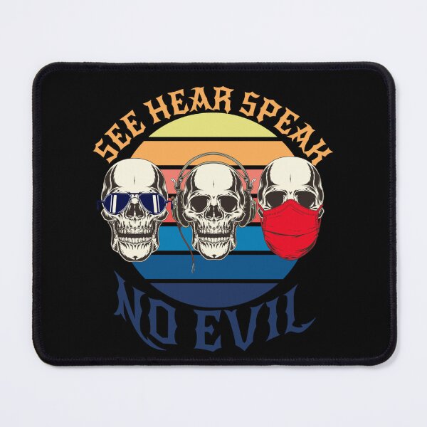Item preview, Vintage Sunset 3 wise Skulls - See, Hear, Speak No Evil designed and sold by laiwole.