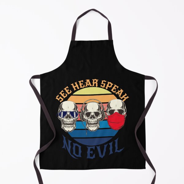 Item preview, Vintage Sunset 3 wise Skulls - See, Hear, Speak No Evil designed and sold by laiwole.