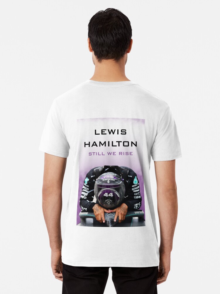 Omvendt partiskhed Parasit Lewis Hamilton Still We Rise" Premium T-Shirt for Sale by ghewa | Redbubble
