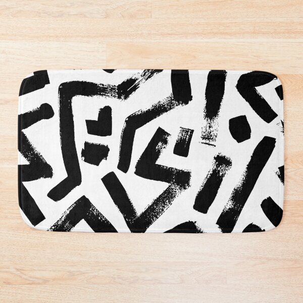 Item preview, Bold Brush Lines Maze Seamless Pattern designed and sold by Shifa19.