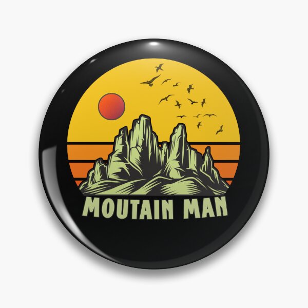 Item preview, Vintage mountain man designed and sold by SidTastic .
