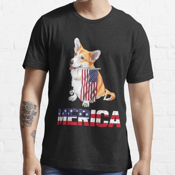 corgi 4th of july shirt