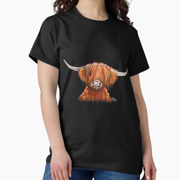 Item preview, Scottish Hairy Highland Cow ' HeNRY B 2 ' by Shirley MacArthur designed and sold by Shirley MacArthur Limited.