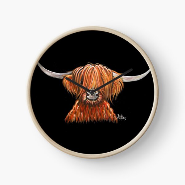 Voici une autre de mes impressions de vache poilue des Highlands «HARLEY».
J'espère que vous l'aimez!
Bonne journée ............. Shirley x Horloge