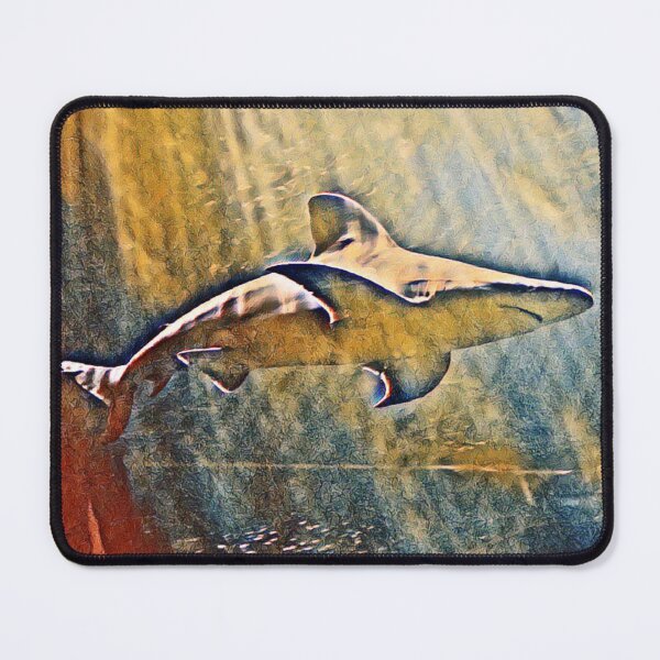 Item preview, Afternoon Sea Life Ocean Portrait Shark Art designed and sold by TheWildFlix.