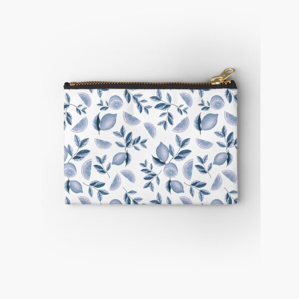 Item preview, Fresh and Vibrant Lemons - Blue designed and sold by GinColorist.