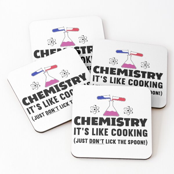 Item preview, Chemistry it's like cooking just don't lick the spoon! Chemistry student Chemistry teacher experiment in class designed and sold by Gordenwear.