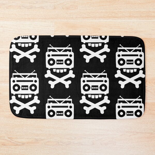 Item preview, Ghettoblaster Boombox Skull designed and sold by tapeisdamessage.