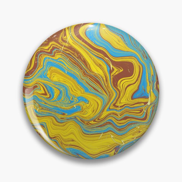 Item preview, Patrón de arte de colores primarios líquidos remolino abstracto designed and sold by victoriusme.