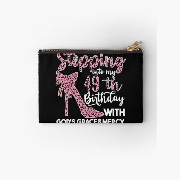 Item preview, Birthday Gifts For Women | Stepping Into My 49th Birthday With Gods Grace And Mercy | 49th Birthday designed and sold by AMINE  ★★★★★.