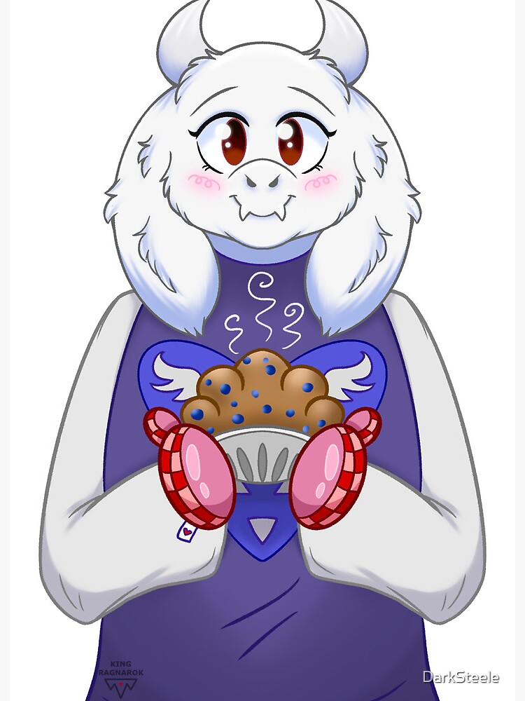 Undertale Birthday Invitations Toriel Digital Download 5x7 