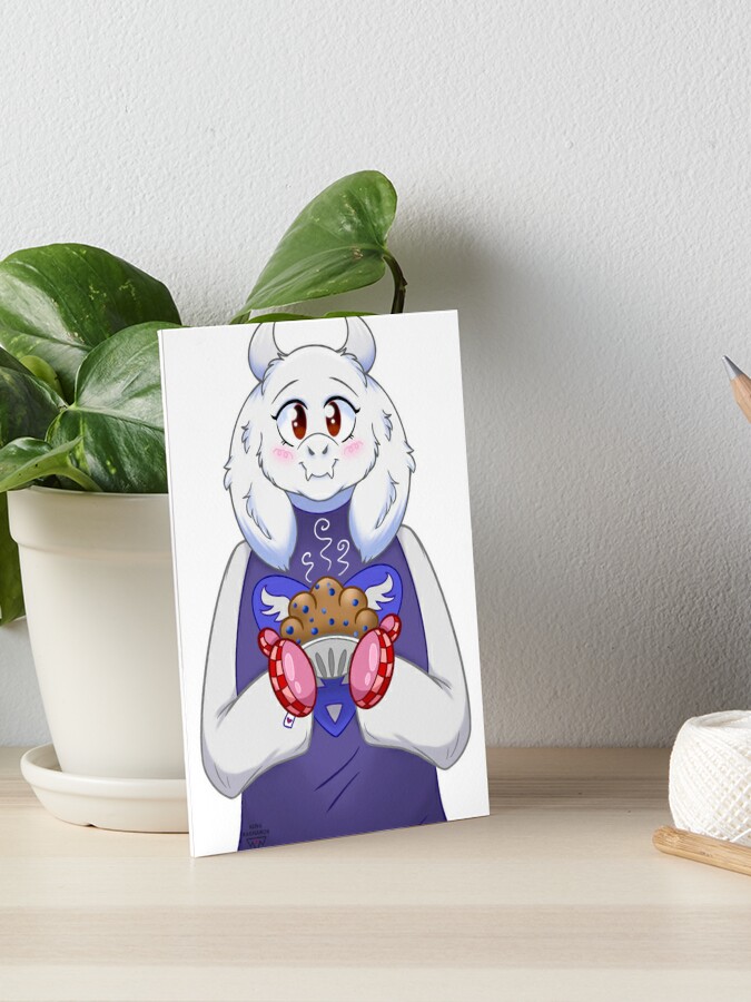 Undertale Birthday Invitations Toriel Digital Download 5x7 