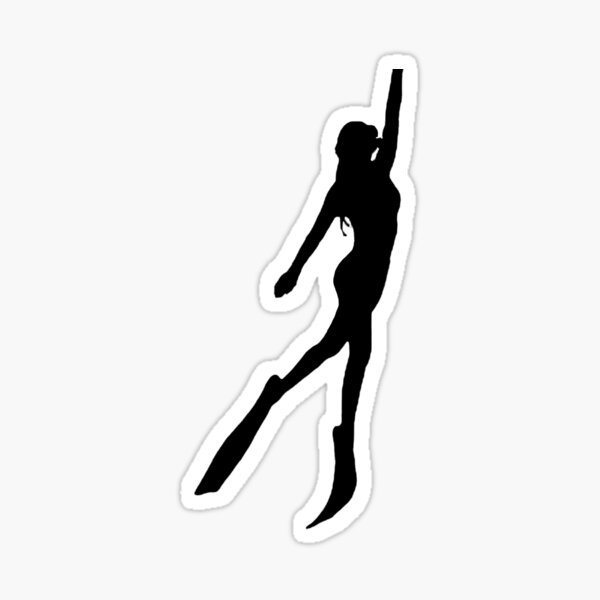 Aperçu de l'œuvre SILHOUETTE SNORKELING FEMME - The Summer Surf Club créée et vendue par SummerSurfClub.