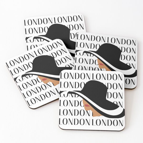 Item preview, Vogue Floppy Hat London Print designed and sold by sugar-snaps.