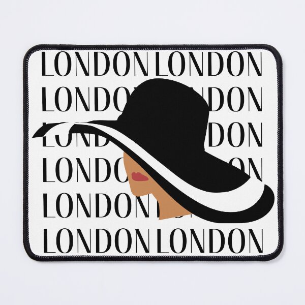 Item preview, Vogue Floppy Hat London Print designed and sold by sugar-snaps.