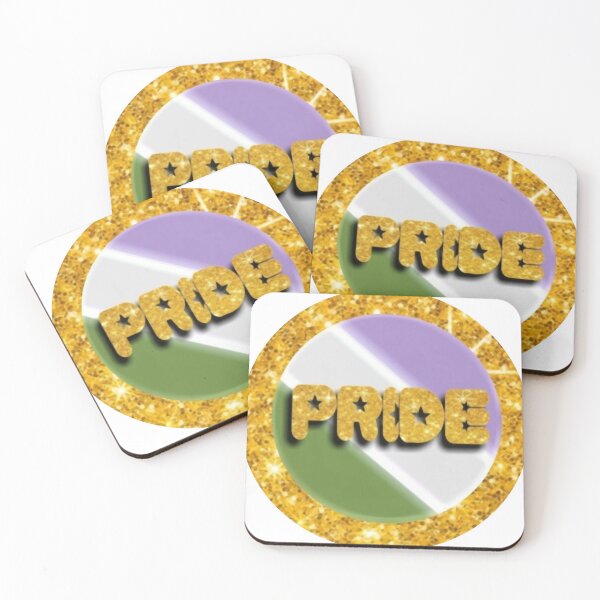 Item preview, Shining Pride Set: Genderqueer Flag  designed and sold by DuskWingArts.